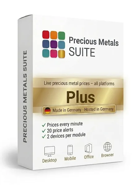 Precious Metals Suite Plus – software box