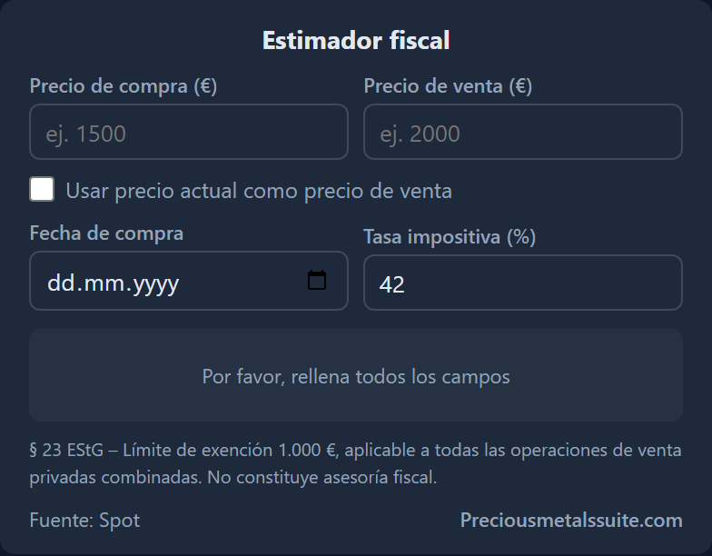 Estimador Fiscal Módulo 