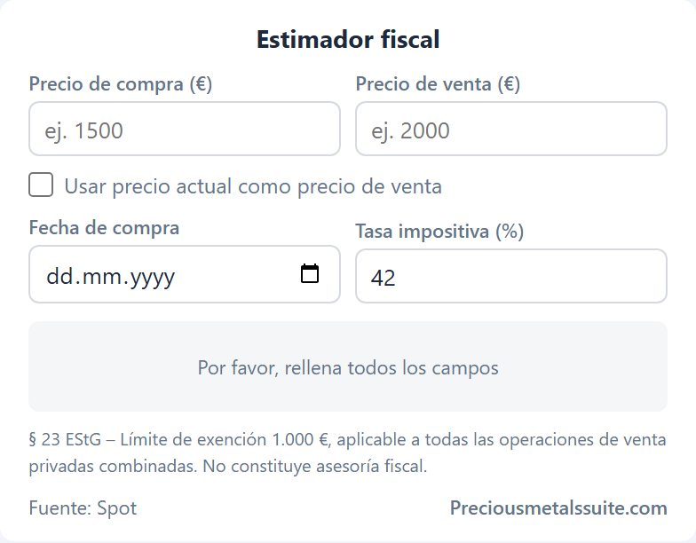 Estimador Fiscal Módulo 