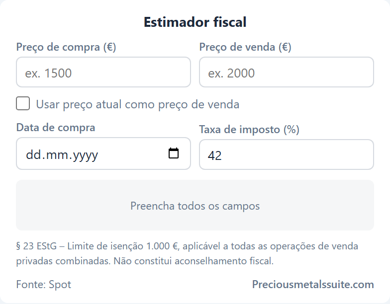 Estimador Fiscal Módulo 