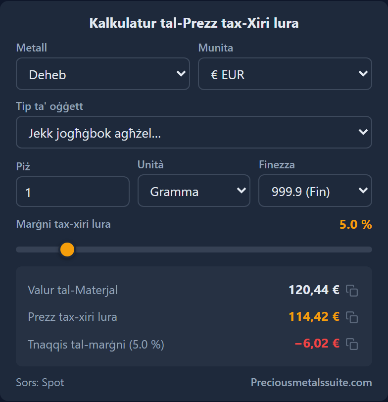 Buy-Back Calculator  module