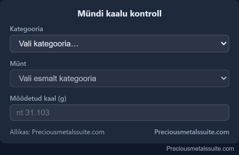 Mündi kaal  moodul