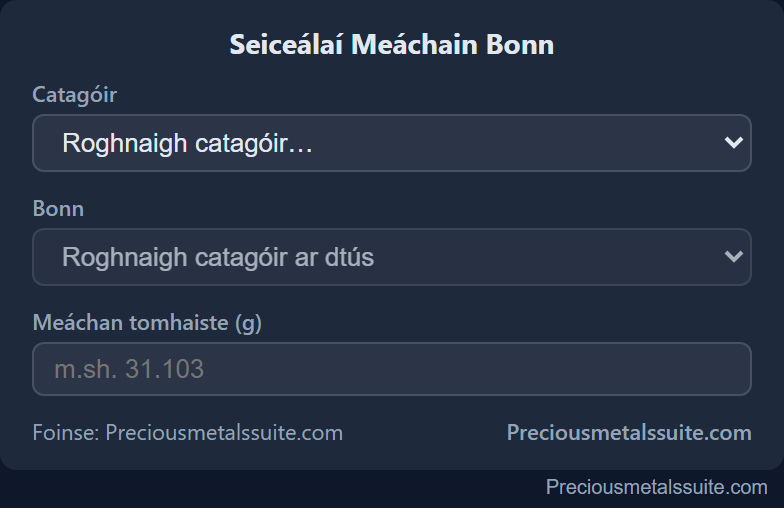 Coin Weight  module